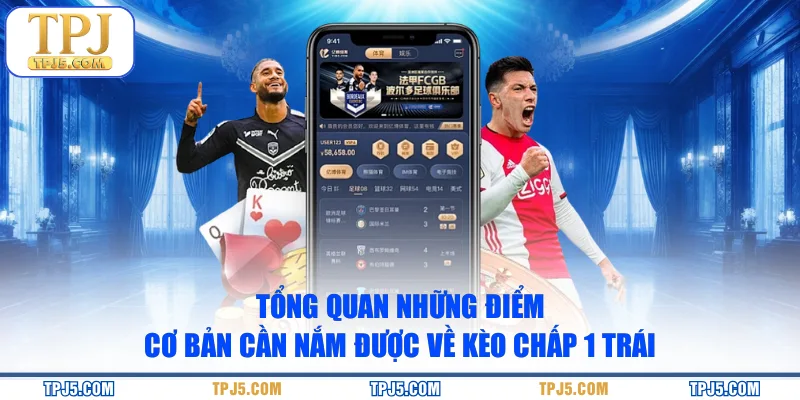 Tổng quan những điểm cơ bản cần nắm được về kèo chấp 1 trái